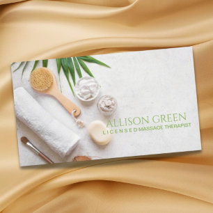 Beauty Salon SPA Aromaterapi Massage Salon Visitkort