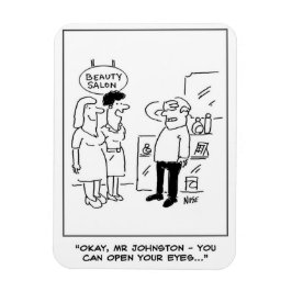 Beauty Salon Surprise Magnet