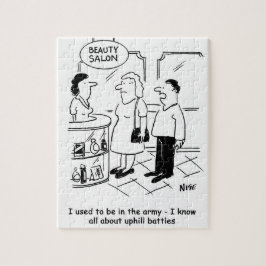 Beauty Salon & Uphill Battles Pussel