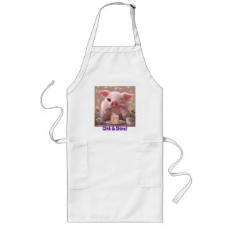 Beauty Salon Work Apron Långt Förkläde