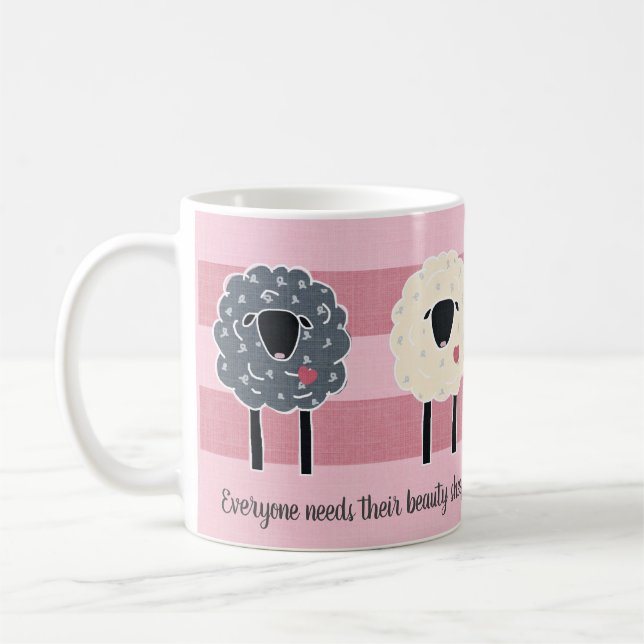 Beauty Sheep Kaffemugg (Vänster)