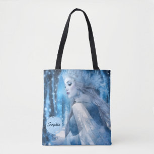Beauty Snö Queen i Winter Wonderland, fryst Tygkasse
