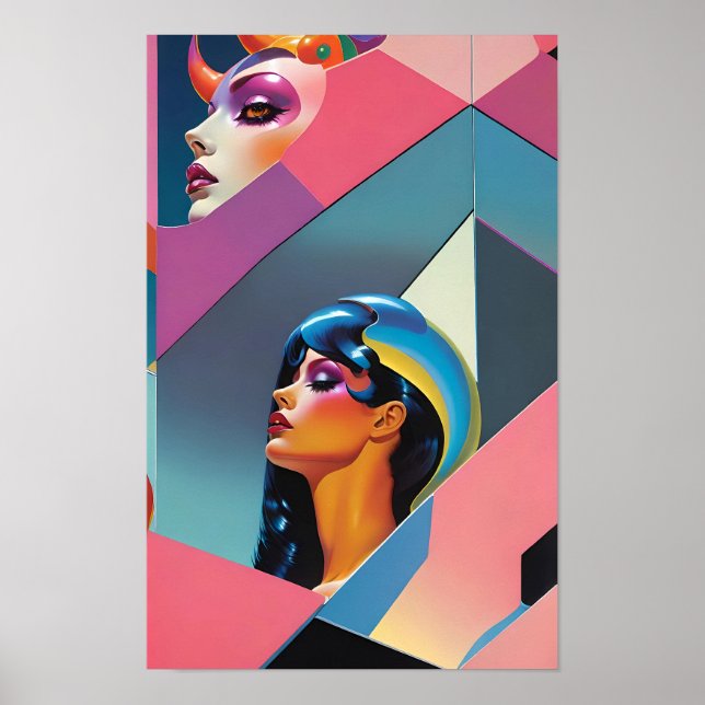 Beauty som drömmer om en vacker Dreamer - Ken Gage Poster (Framsidan)