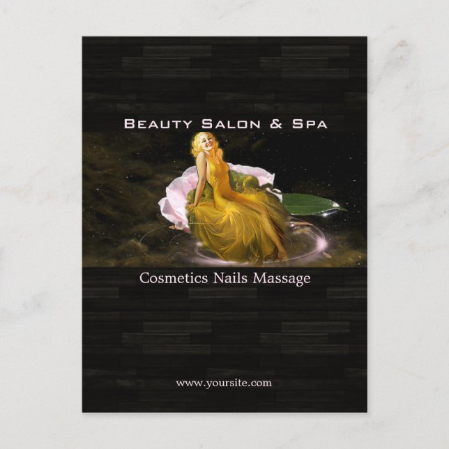 Beauty Spa 1 - vykort (Framsida)