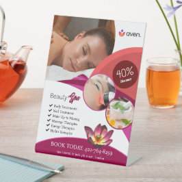 Beauty Spa Pedestal-tecken