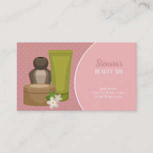 Beauty Spa Salon Visitkort