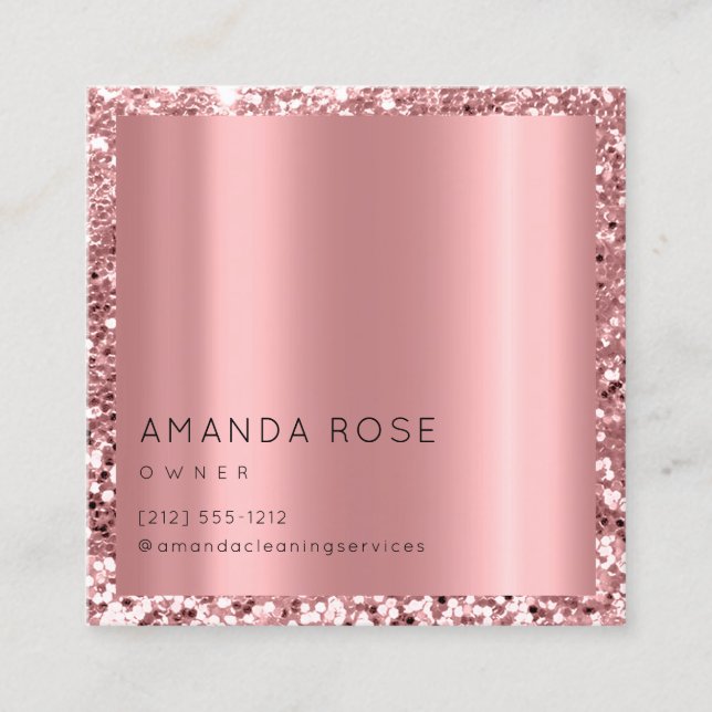 Beauty Studio Hair  Micorblading Ro Guld Tidsbeställning Kort (Framsida)