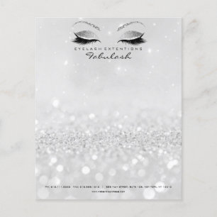 Beauty Studio Lash Makeup Stylist Silver Grått 2 Flygblad