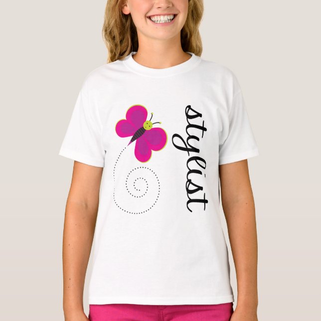 Beauty Stylist T-shirt (Framsida)