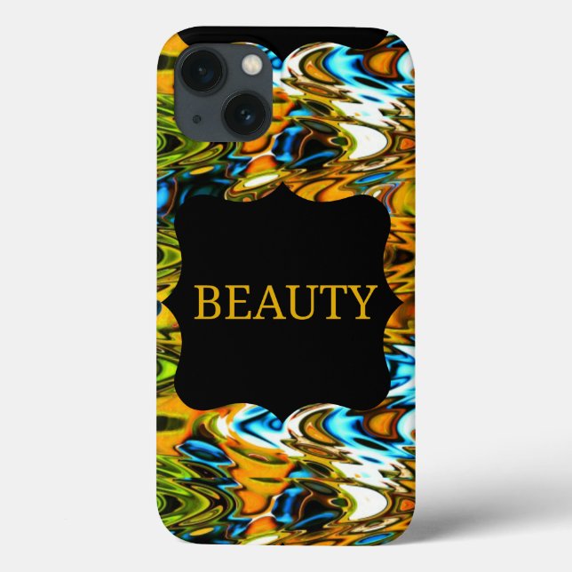 Beauty Swirls iphone 6 Fodral (Baksida)