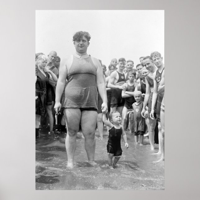 Beauty Tävling på tidalbäckenet 1919 Poster (Framsidan)