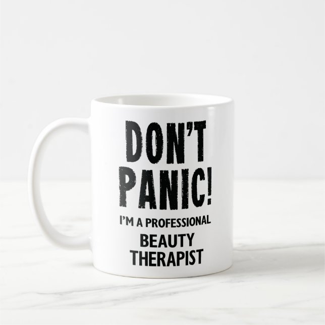Beauty Therapist Kaffemugg (Vänster)