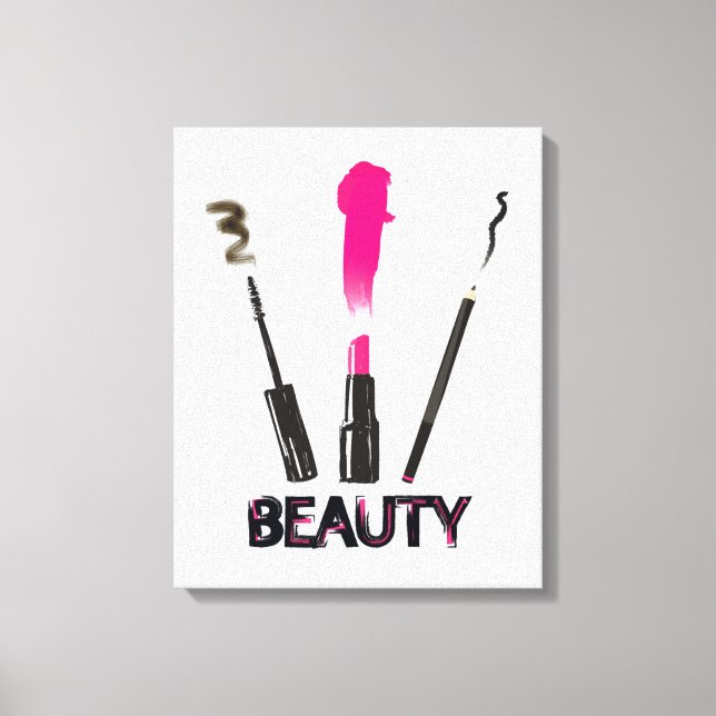 Beauty Verktyg Canvastryck (Framsida)