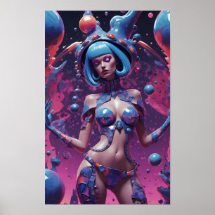 Beauty Wears My Krona - Ken Gage Art Poster