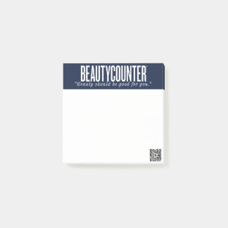 Beautycounter - anteckningar post-it block