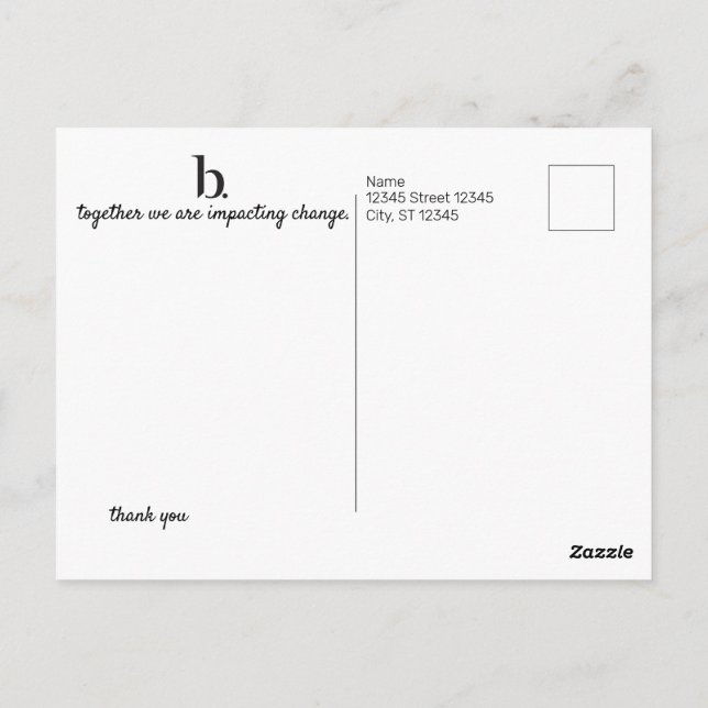 Beautycounter Product Kredit-vykort Vykort (Baksida)