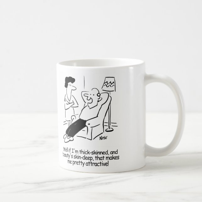 Beauty's Skin-Deep Kaffemugg (Höger)