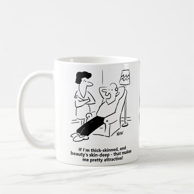 Beauty's Skin-Deep Kaffemugg (Vänster)