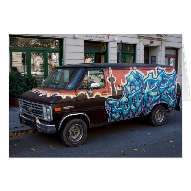 Beauville Van Hälsningskort (Framsidan Horizontal)