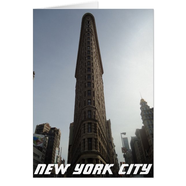 Beaux-Arts, Flatiron District, New York City Hälsningskort (Framsidan)