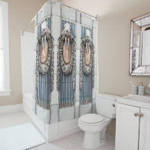 Beaux Arts Walrus Sculpture Anpassningsbar Monogra