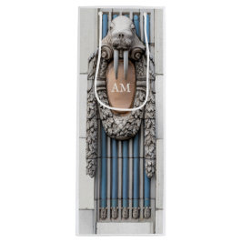 Beaux Arts Walrus Sculpture Anpassningsbar Monogra