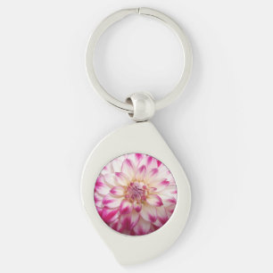Beaux’Gaye Elise Beda’, ’Rosa Flower’, Bags Swirl Silverfärgad Nyckelring