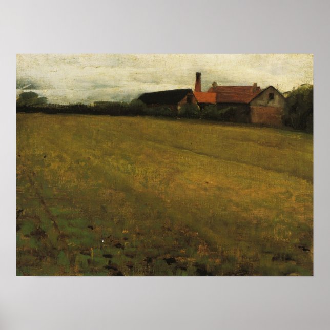 Beaux - Liggande med Byggnad Poster (Framsidan)
