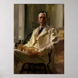 Beaux - Man med katten (Henry Sturgis) Poster