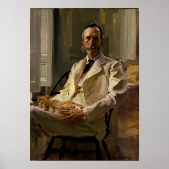 Beaux - Man med katten (Henry Sturgis) Poster (Framsidan)