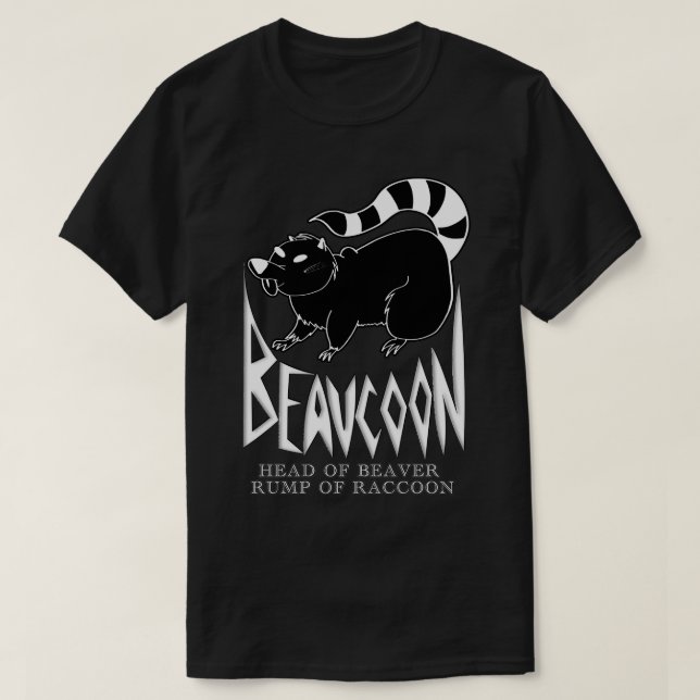 beavcoon t shirt (Design framsida)