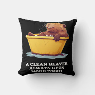 Beaver Älskare Bath Kudde