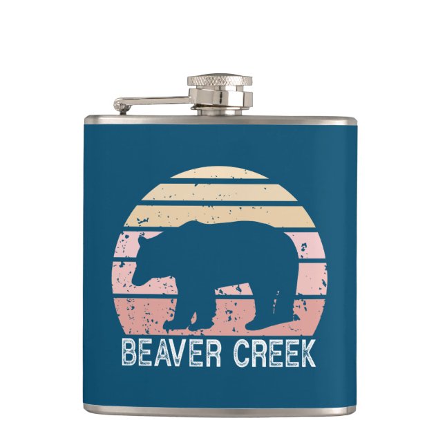 Beaver Bäck Colorado Retro Bear Fickplunta (Framsidan)