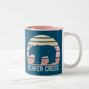 Beaver Bäck Colorado Retro Bear Två-Tonad Mugg
