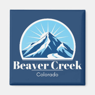 Beaver Bäck Colorado-skidressemester Magnet