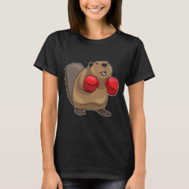 Beaver Boxer Boxing handskar T Shirt