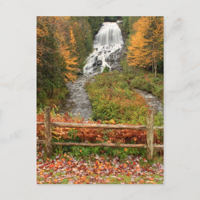 Beaver Brook Falls Colebrook Vykort (Framsida)