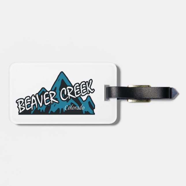 Beaver Creek Colorado Klippor Bagagebricka (Baksida Vågrät)
