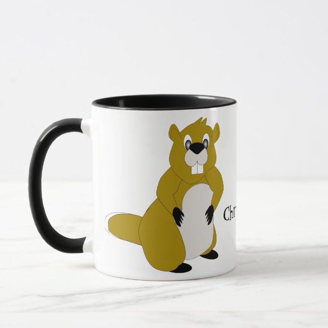 Beaver-design Mugg (Vänster)