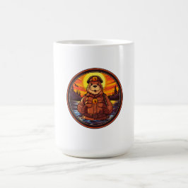 Beaver Firefighter Kaffemugg