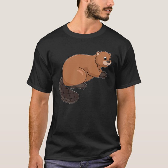 Beaver för Beaver 2 T Shirt (Framsida)