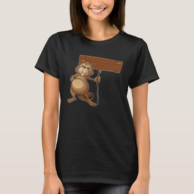 Beaver for Beaver 3 T Shirt (Framsida)