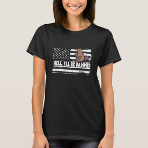 Beaver för manar och kvinna 1 t shirt