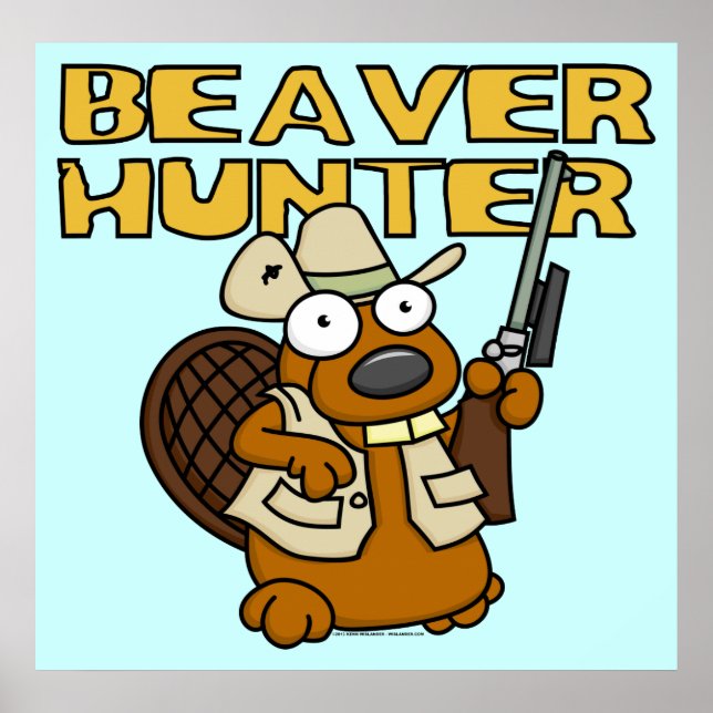Beaver Hunter Poster (Framsidan)