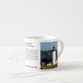 Beaver Island Harbour Lighthouse espresso mugg Espressomugg