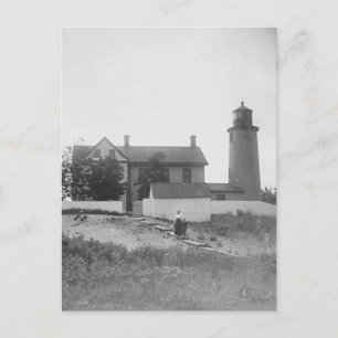 Beaver Island Head Lighthouse Vykort