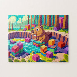Beaver Jigszawa Puzzles Pussel