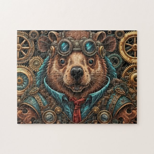 Beaver Jigszawa Puzzles Pussel (Horisontell)