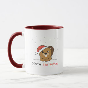 Beaver jul Snö Winter Animals Beaver Mugg