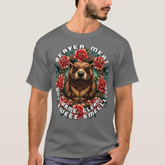Beaver Kött Game Clean och Sweet Smelling Hunting T Shirt